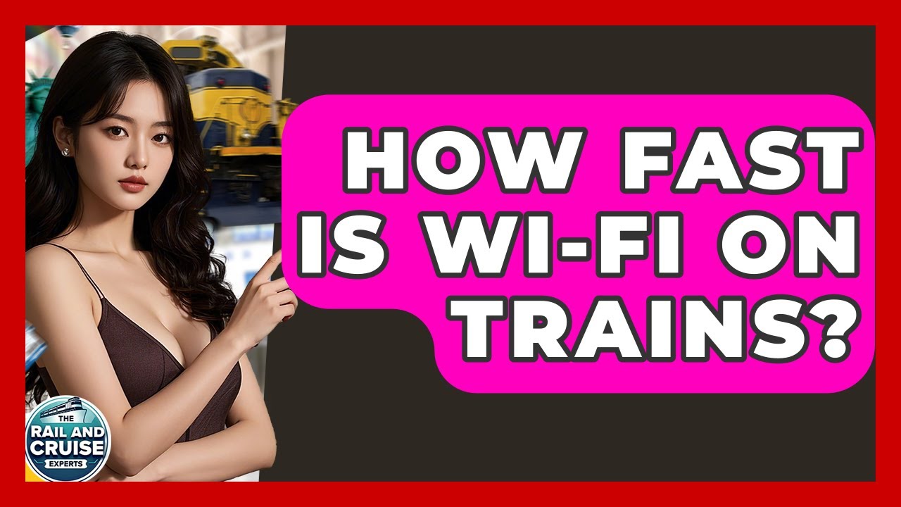 How Fast Is Wi-Fi On Trains? - The Rail and Cruise Experts