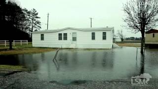 2-7-16 Dunn, North Carolina Snow and Flooding
