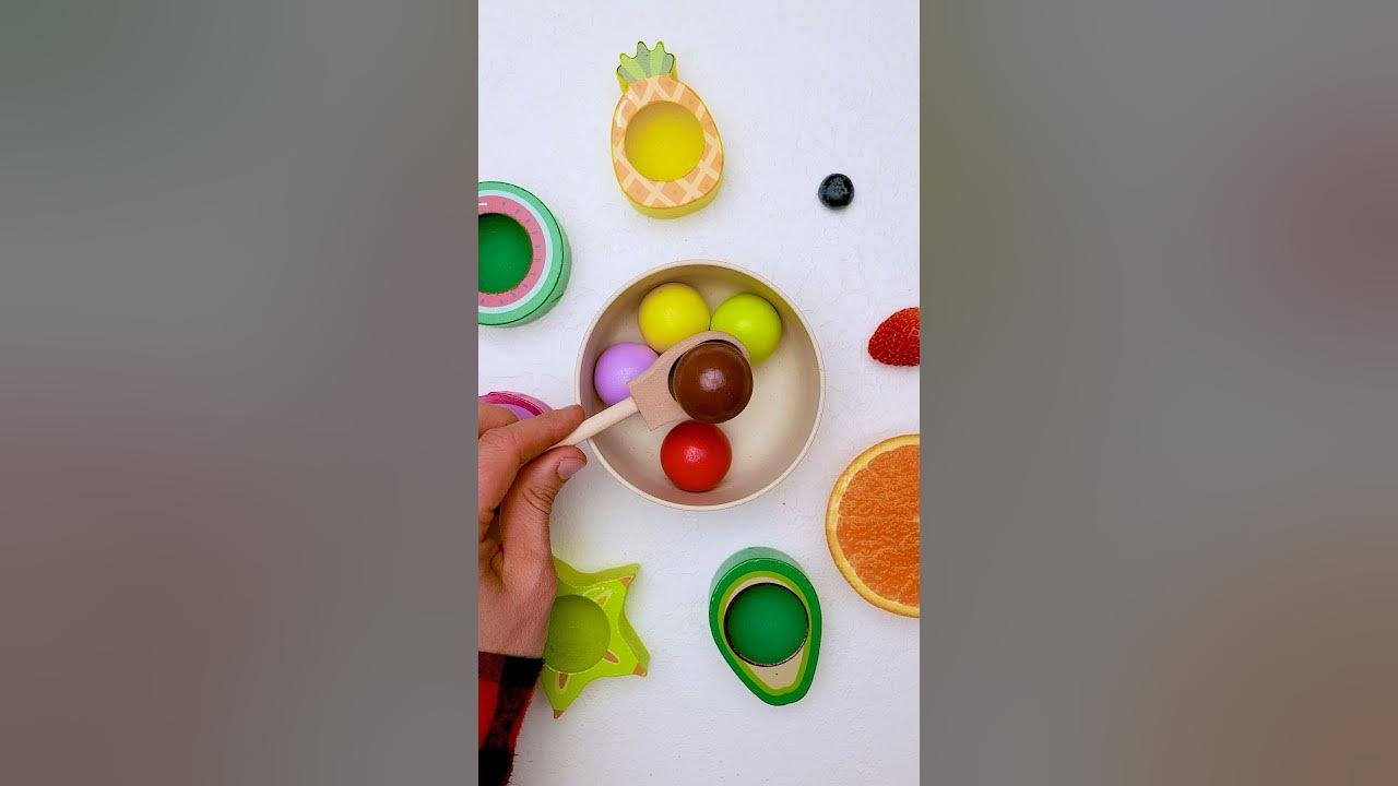 Color & Fruit Sorting Fun! 🍇🎨 Easy Game for Toddlers #shorts