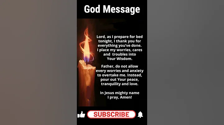 FACING LIFE’S GIANTS | God Is Bigger Than Your Giant । YOU ARE CHOSEN BY GOD💕 prayer #messageofgod