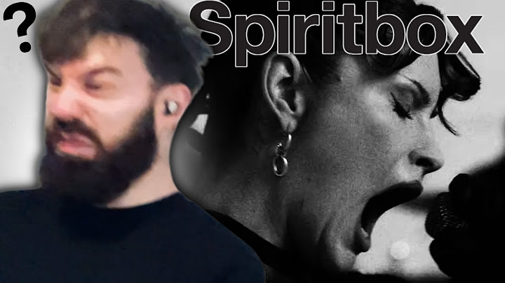 WHO IS SHE?! 🤯 MY FIRST TIME EVER HEARING SPIRITBOX “No Loss, No Love” REACTION