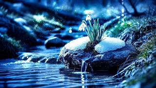 Snowdrop Dreams 🌸 Deep Sleep Music with Gentle Water & Spring Awakening screenshot 5
