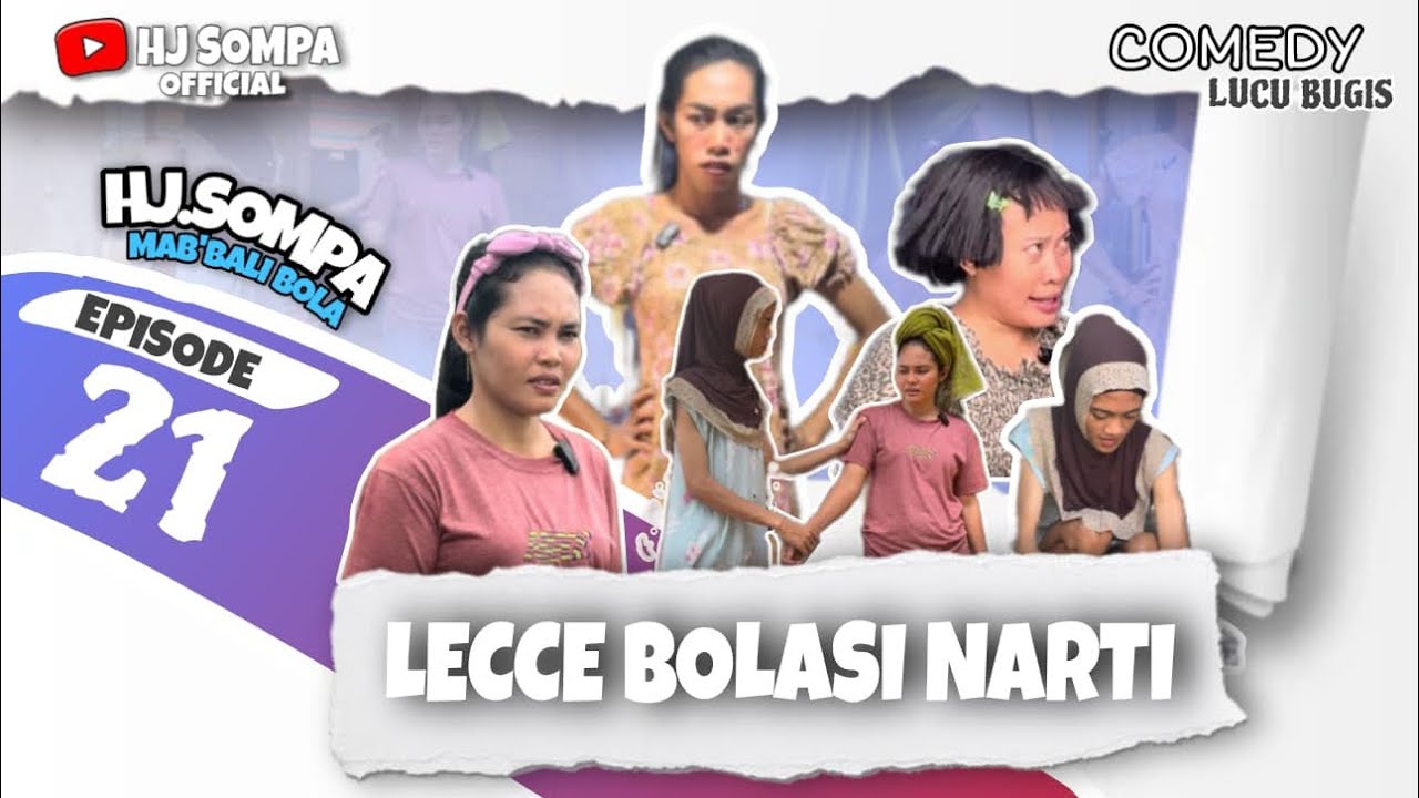 NARTI TERPAKSA LECCE BOLA  #CERITA_BUGIS_LUCU 😱😂