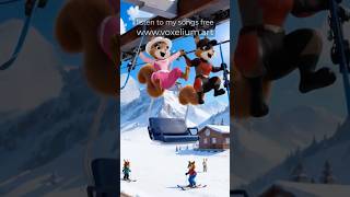 Voxel &amp; Voxie Hit the Slopes - Winter Sports Gone Funny