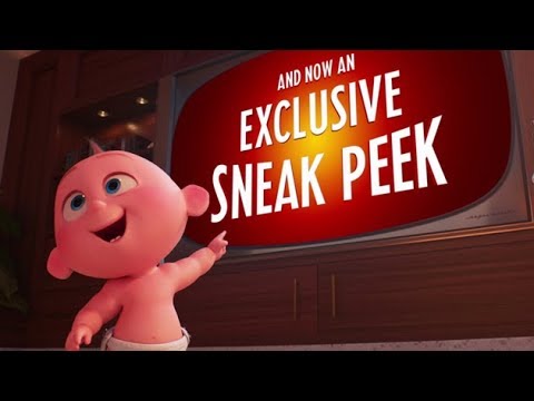 Incredibles 2 | Exclusive Sneak Peek (Jack-Jack &amp; Raccoon)
