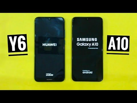 Samsung Galaxy A10 vs Huawei Y6 2019