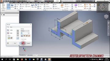 AUTODESK INVENTOR BEGINNER TUTORIAL : PRACTICE #2 - BASIC [HD]