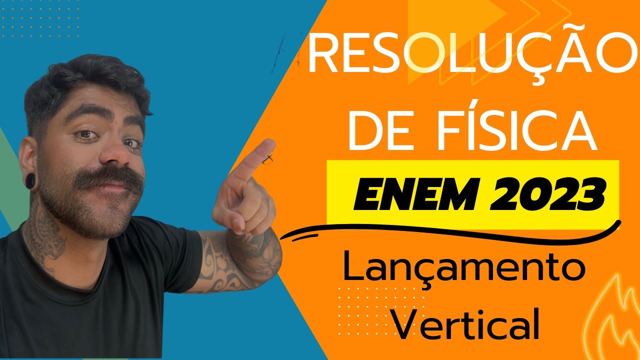 (ENEM 2023) Um professor lança uma esfera verticalmente para cima, a ...