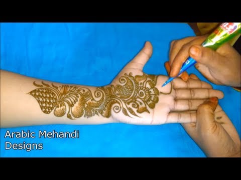 Simple Arabic Mehandi Bridal Mehndi Designs For Hands Full