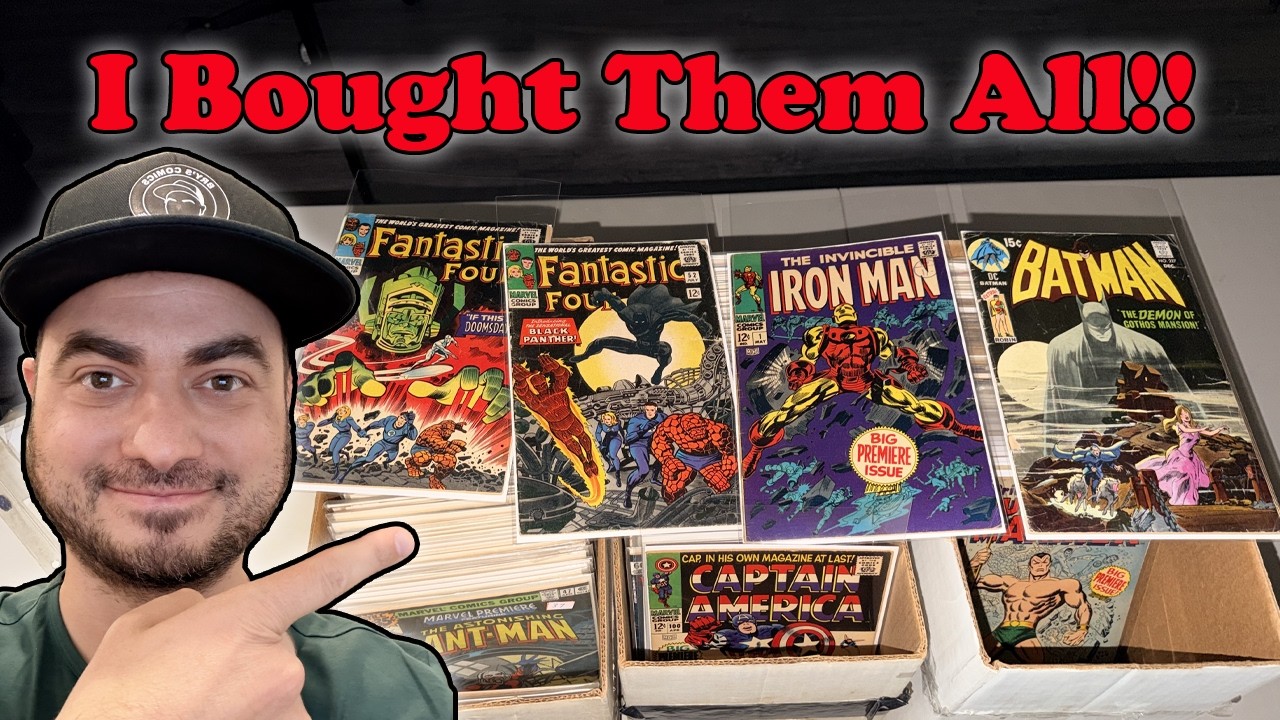 He Inherited These Dusty Old Comics...