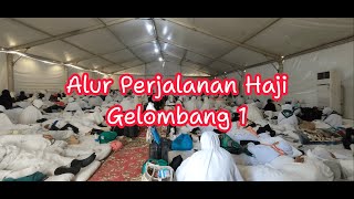 Manasik Haji - Alur Perjalanan Haji Gelombang 1, Video Asli dari Mekkah dan Madinah 2022&2023.