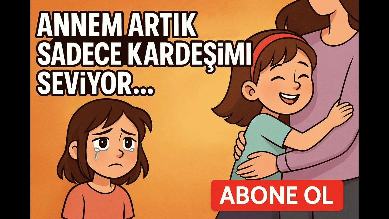 Annem Artık Sadece Kardeşimi Seviyor… 😢 | Yağmur ve Damla’nın Hikâyesi