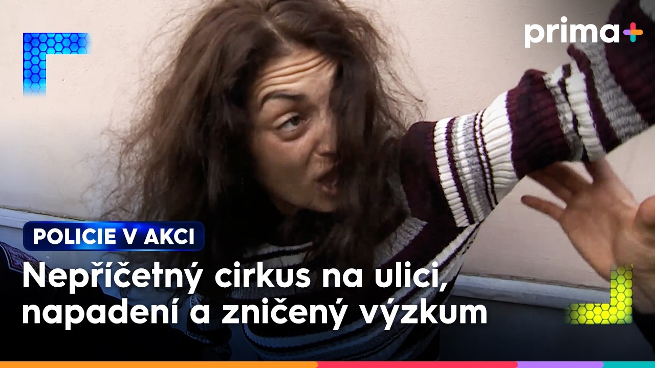 Opilá žena podrápala a pokousala mladý pár | Policie v akci