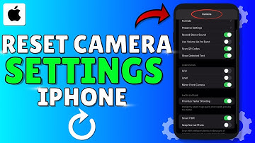 How To RESET CAMERA SETTINGS On Iphone (2024)