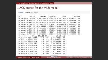 [Bayesian linear regression] Multiple linear regression part 2