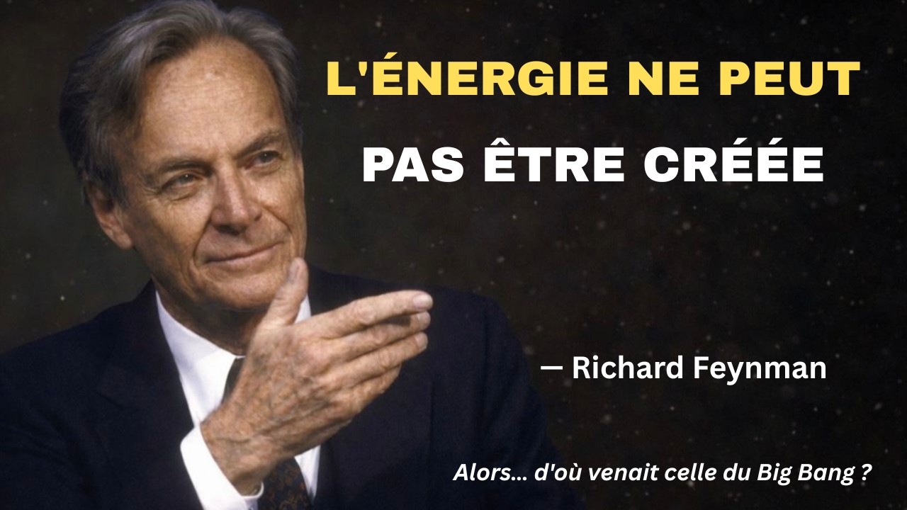 L'énergie ne peut être ni créée ni détruite — alors d'où vient l'énergie du Big Bang   1080p caption