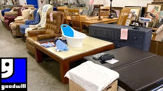 GOODWILL (4 DIFFERENT STORES) SHOP WITH ME FURNITURE KITCHENWARE DECOR SHOPPING STORE WALK THROUGH