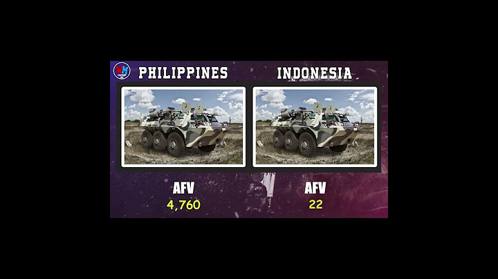 Philippines vs Indonesia Military Comparison 2022 #Shorts