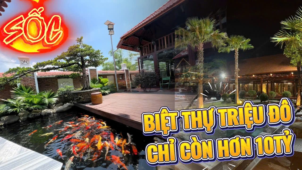 Sững sờ trước siêu Biệt Thự gỗ trắc của đại gia 