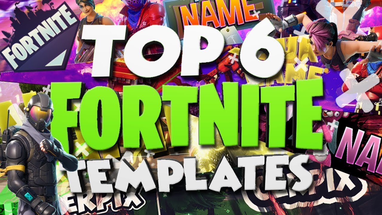 TOP 6 FREE Fortnite  Banner  Templates   8 2021 FREE 