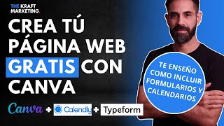 Cómo crear un Página web con dominio propio gratis con Canva. Cómo incluir formularios y calendarios by The Kraft Marketing 49,787 views 1 year ago 1 hour, 12 minutes