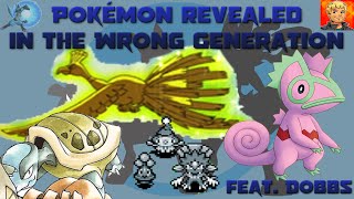 Pokémon Revealed in the Wrong Generation