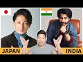 INDIA vs JAPAN - HANDSOME ACTORS