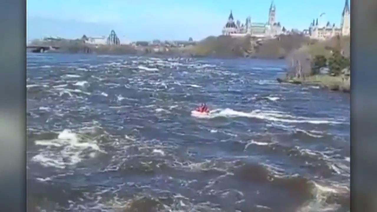 cold brew coffee Daring jet skiers brave the raging and flooded Ottawa river for a joyride