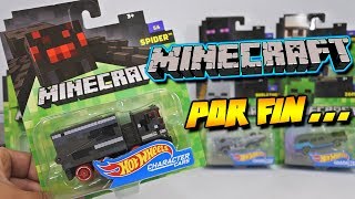 Minecraft Hot Wheels Character Cars - Coleccion 2017