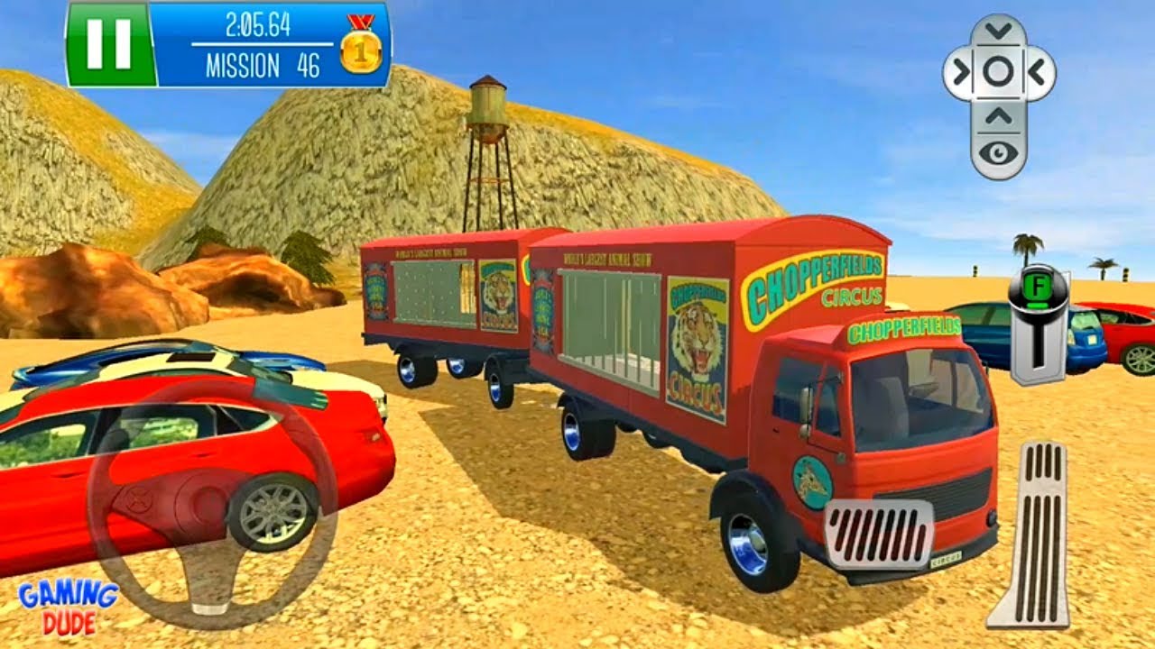 Parking Island Mountain Road - Animal CageTruck Levels | Android Gameplay HD