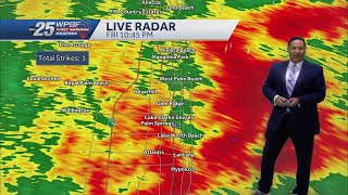 Flash Flood Warning issued for Palm Beach County until 12:15 a.m.