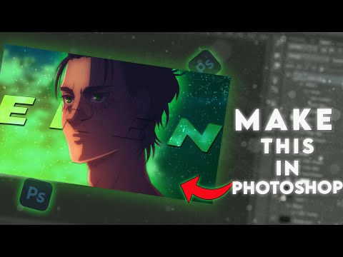 MAKE THUMBNAIL FOR AMV IN PHOTOSHOP | ANIME | ADOBE PHOTOSHOP TUTORIAL | AMV THUMBNAIL | RETRO