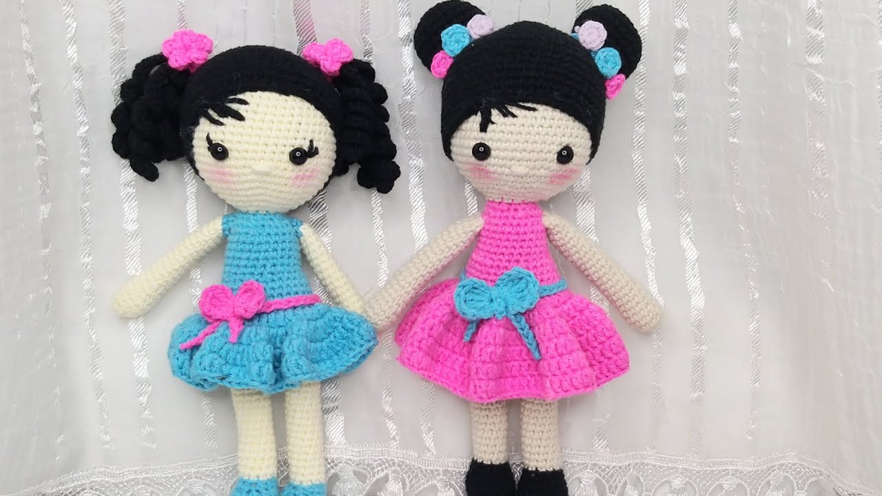 دمية كروشيه القسم الاول