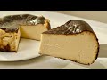 Basque Burnt Cheesecake 巴斯克芝士蛋糕｜Sugarfree, Keto | ASMR