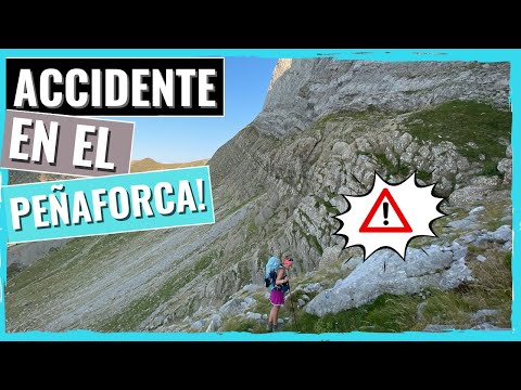 ✅ RUTAS por PIRINEOS | PEÑAFORCA desde TAXERAS (4K) ACCIDENTE en la CRESTA!!! 🤯😱