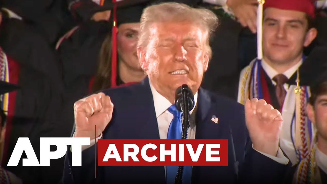 WATCH: Trump Mimics Weightlifter as He Attacks Transgender Women in Sports | APT