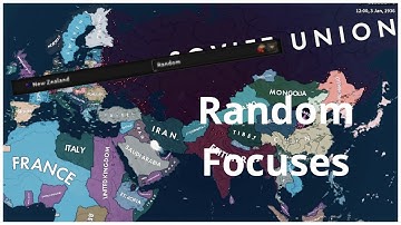 Random AI Focuses | Hoi4 Timelapse