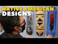 Amazing skateboard deck art by native american artists  life in durango colorado  episode 3