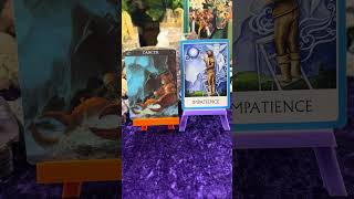 Cancer oracle card reading what's the block chakra  impatience throat chakra #cancerzodiac #tarot