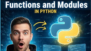 DAY 4"Master Python Functions & Modules 🔥 VishnuVisionHub" #python #coding #education 