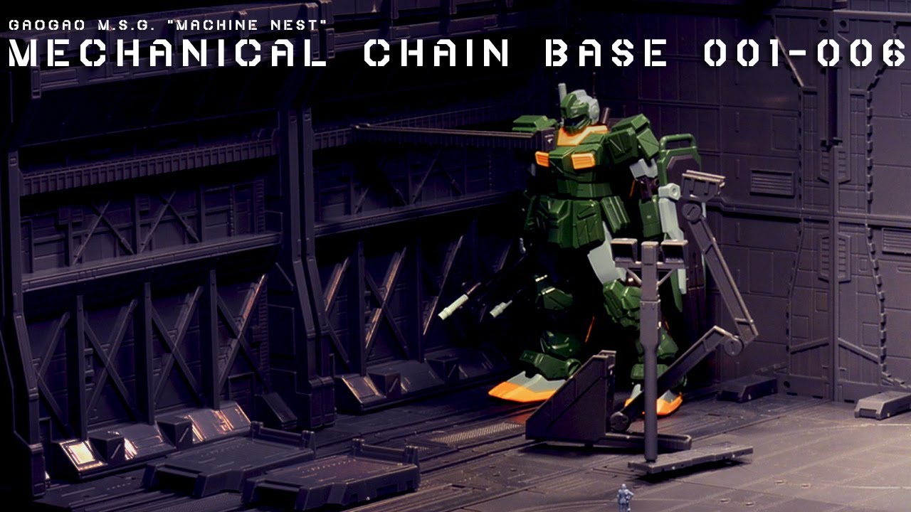 Speed Build: GaoGao MSG (Machine Nest) Mechanical Chain Base 001-006 ...