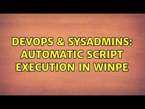 DevOps & SysAdmins: