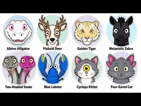 Animals Born with Bizarre Mutations (You Won't Believe #5)