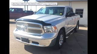 2013 Dodge Ram 1500 SLT Certified Pre-Owned | 3.6L V6 | Bridges Chevrolet