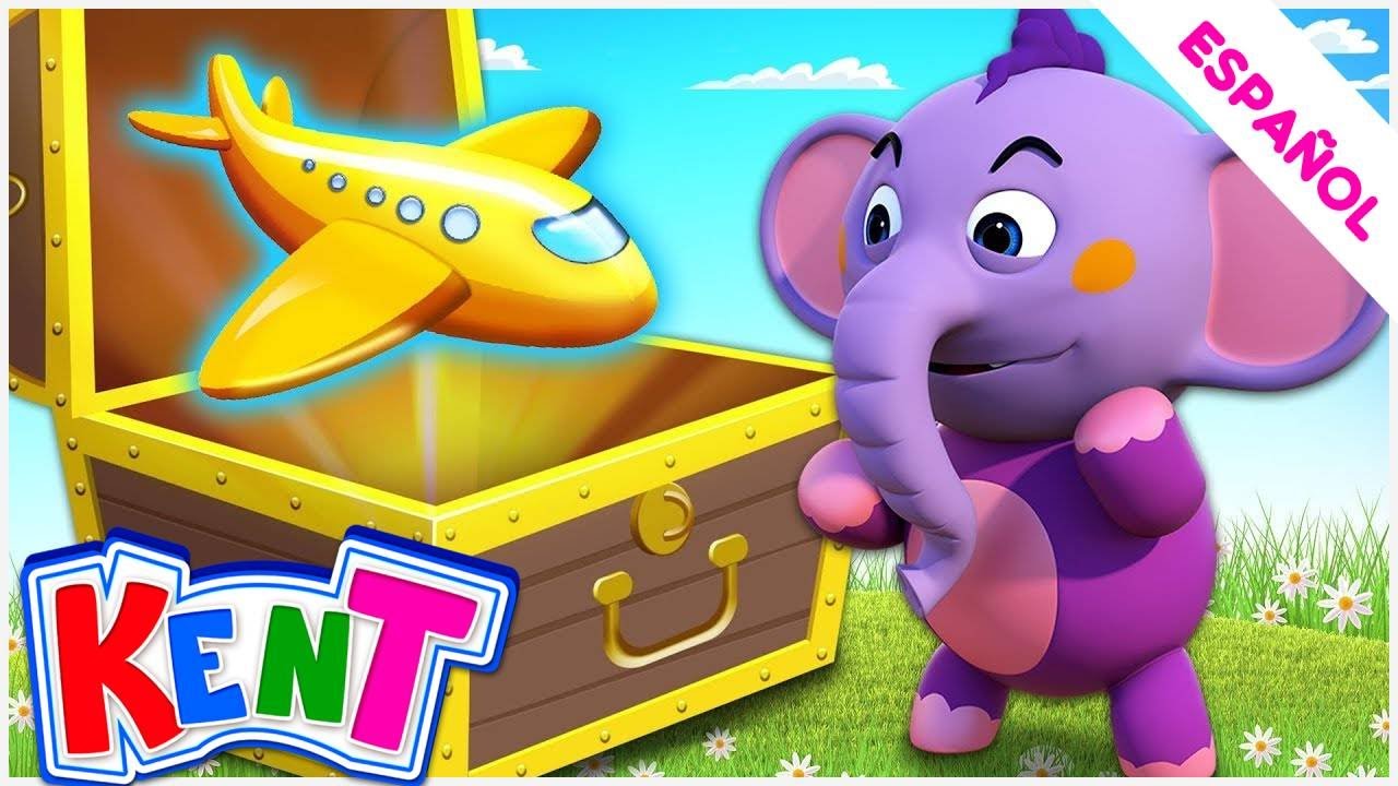 ⁣Kent el Elefante | ¡La prueba del día es encontrar un tesoro! - Aprendizaje Infantil