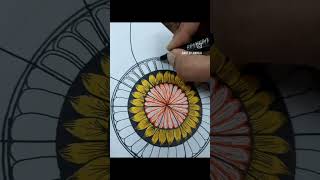 Zentangle Mandala Art... Pls.subscribe my channel for more artwork....