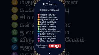 ✨ ராசி பலன் | இன்றைய நாள் எப்படி இருக்கும்? 😇🔮Daily Horoscope in Tamil #astrology #viral #trend #fyp