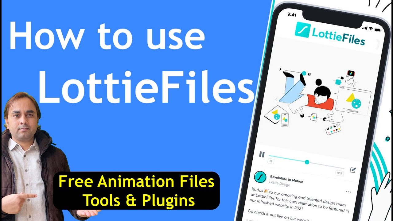 How to use LottieFiles : Free Lottie Animation Files, Tools & Plugins -  YouTube