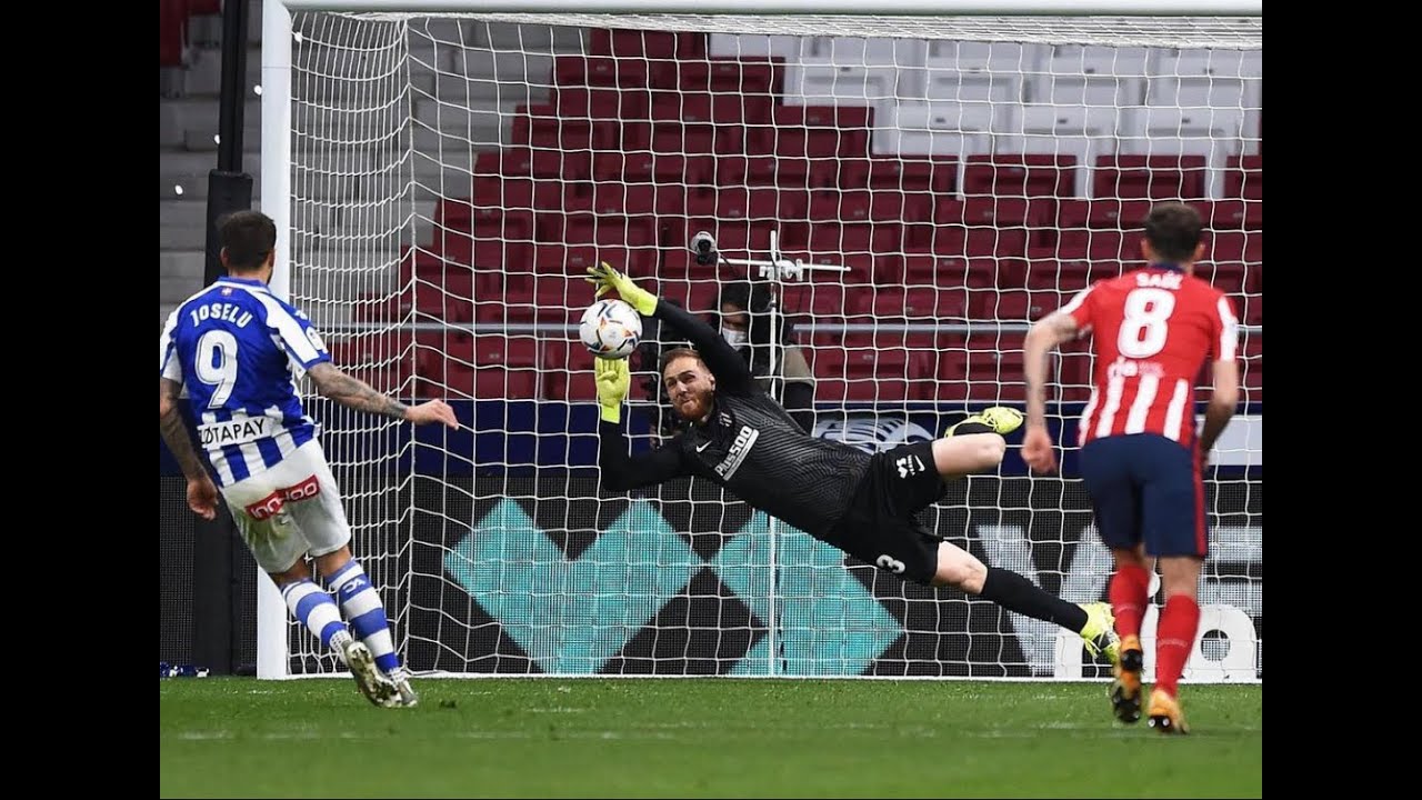 Jan Oblak Penalty Save Atlético Madrid 1 - 0 Deportivo Alavés 3/21/21