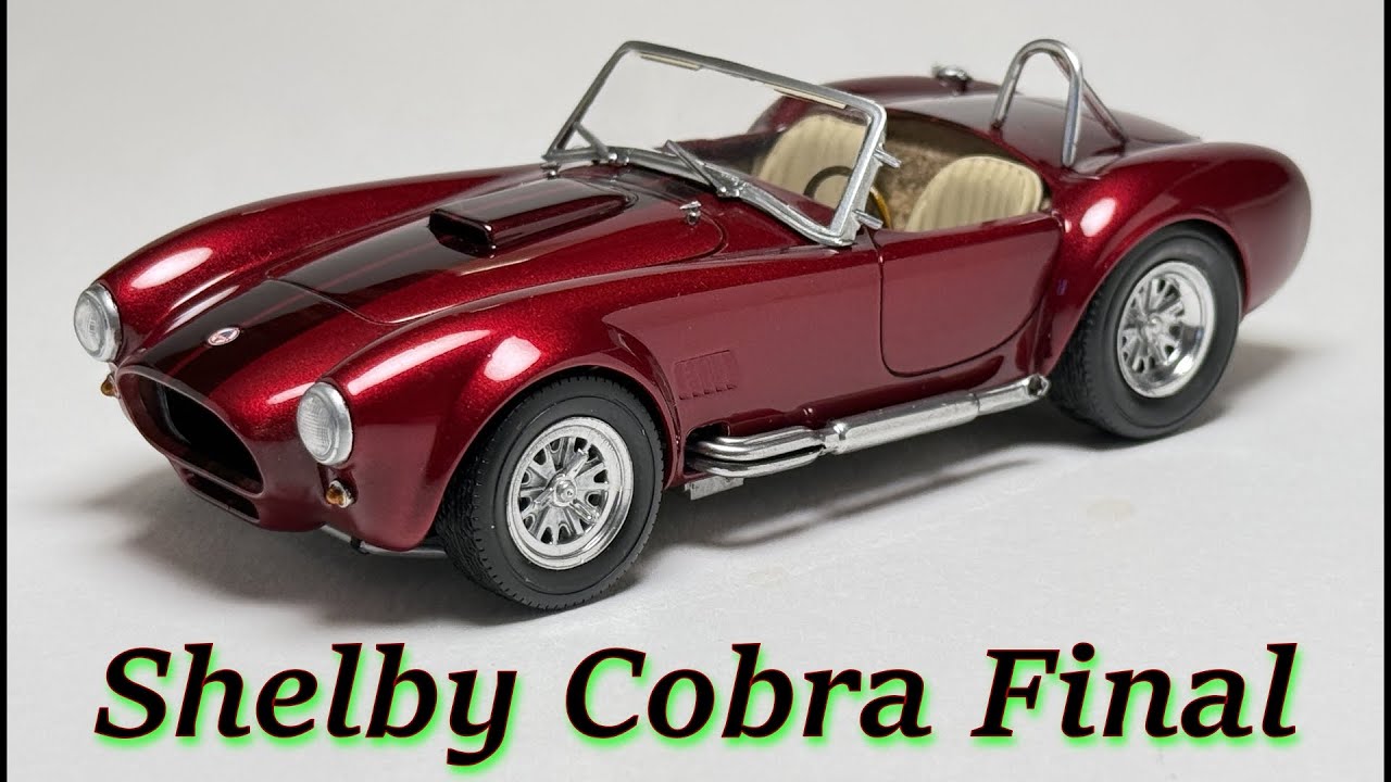Revell 1/25 Shelby Cobra 427 SC Final - YouTube